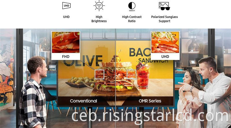 window digital signage